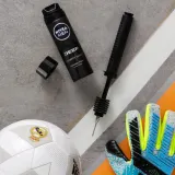 NIVEA MEN Deep Пена для бритья с активированным углём, 200 мл — фото 2