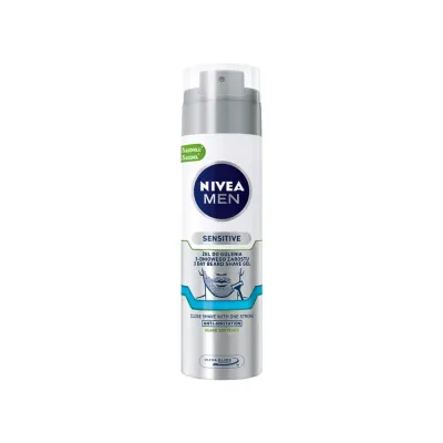 NIVEA MEN Sensitive Гель для бритья для однодневной щетины, 200 мл