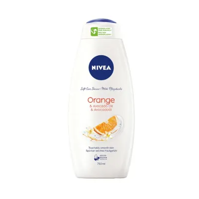 NIVEA Care and Orange гель для душа с маслом авокадо, 750 мл
