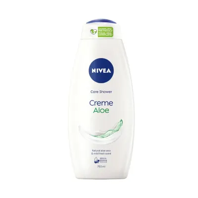 NIVEA Creme Aloe крем-гель для душа с алоэ, 750 мл