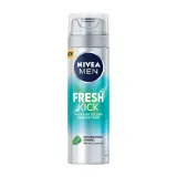 NIVEA MEN Fresh Kick Пена для бритья с ментолом и кактусовой водой, 200 мл — фото 1