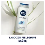 NIVEA MEN Sensitive гель для душа для мужчин с бамбуковым молочком, 500 мл — фото 2