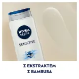 NIVEA MEN Sensitive гель для душа для мужчин с бамбуковым молочком, 500 мл — фото 4