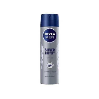 NIVEA MEN Silver Protect антиперспирант-спрей мужской, 150 мл