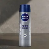 NIVEA MEN Silver Protect антиперспирант-спрей мужской, 150 мл — фото 3