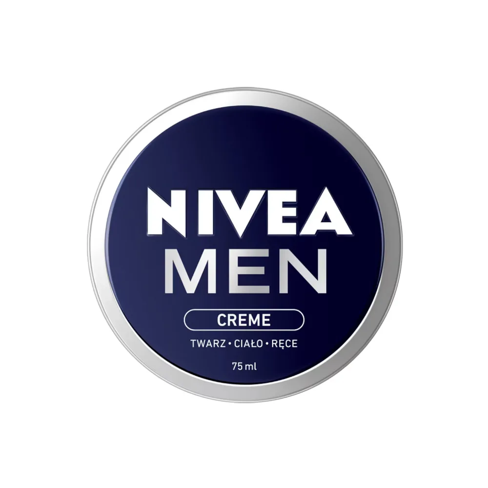 NIVEA MEN универсальный мужской крем для лица, рук и тела с витамином E, увлажняющий, быстро впитывается, 75 мл