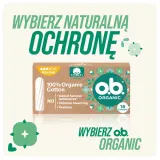 o.b. Organic Normal 16 тампоны из органического хлопка, 1 шт — фото 2