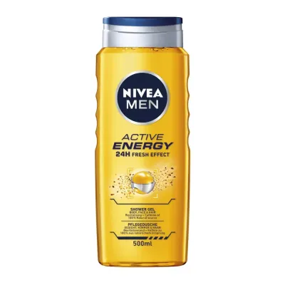 NIVEA MEN Active Energy гель для душа для мужчин с кофеином, 500 мл