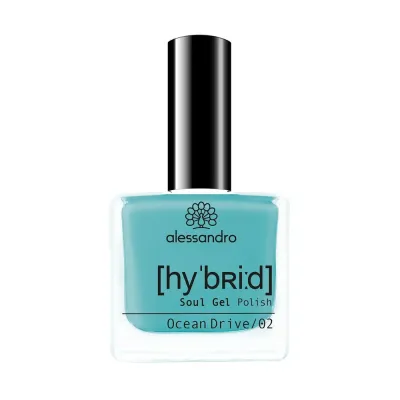 Alessandro Hybridlack лак для ногтей Made In L.A. голубой 8 мл, оттенок Ocean Drive
