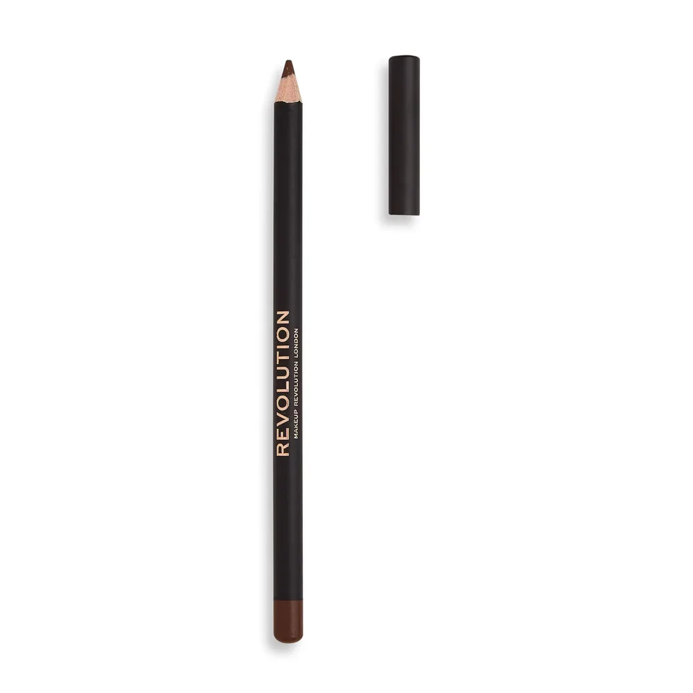 Revolution карандаш для глаз, черный, 1,3 г, оттенок Brown