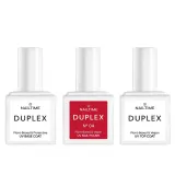 Nailtime DUPLEX Classic Collection набор для УФ-маникюра: база, цветной лак и топ по 8 мл — фото 3