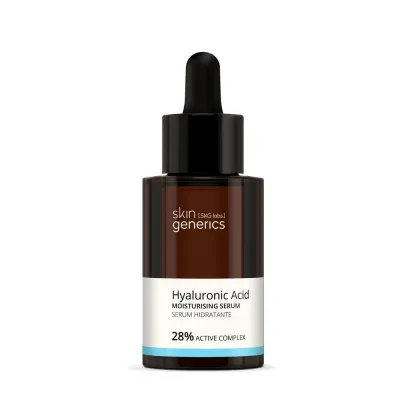 Skin Generics Hyaluronic Acid Moisturising Serum 28% увлажняющая сыворотка с гиалуроновой кислотой, 30 мл