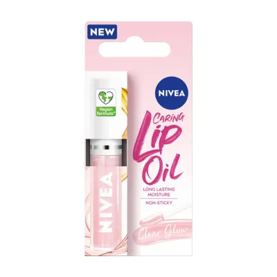 NIVEA Oil Rose ухаживающее масло для губ, 4,8 г