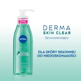 NIVEA Derma Skin Clear Очищающий гель для лица с салициловой кислотой и ниацинамидом, для кожи с несовершенствами, 150 мл — фото 3
