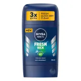 NIVEA MEN Fresh Kick антиперспирант-стик с кактусовой водой, 50 мл — фото 1