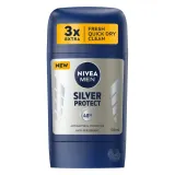 NIVEA MEN Silver Protect антиперспирант-стик для мужчин, 50 мл — фото 1