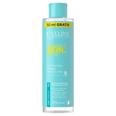 Eveline Cosmetics Perfect Skin.acne Тоник для лица себорегулирующий, сужающий поры, для проблемной кожи, 150 мл