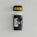 NIVEA MEN Black and White Original антиперспирант-стик мужской, 50 мл — фото 3