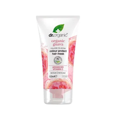 Dr. Organic питательная маска для окрашенных волос с гуавой 150 мл