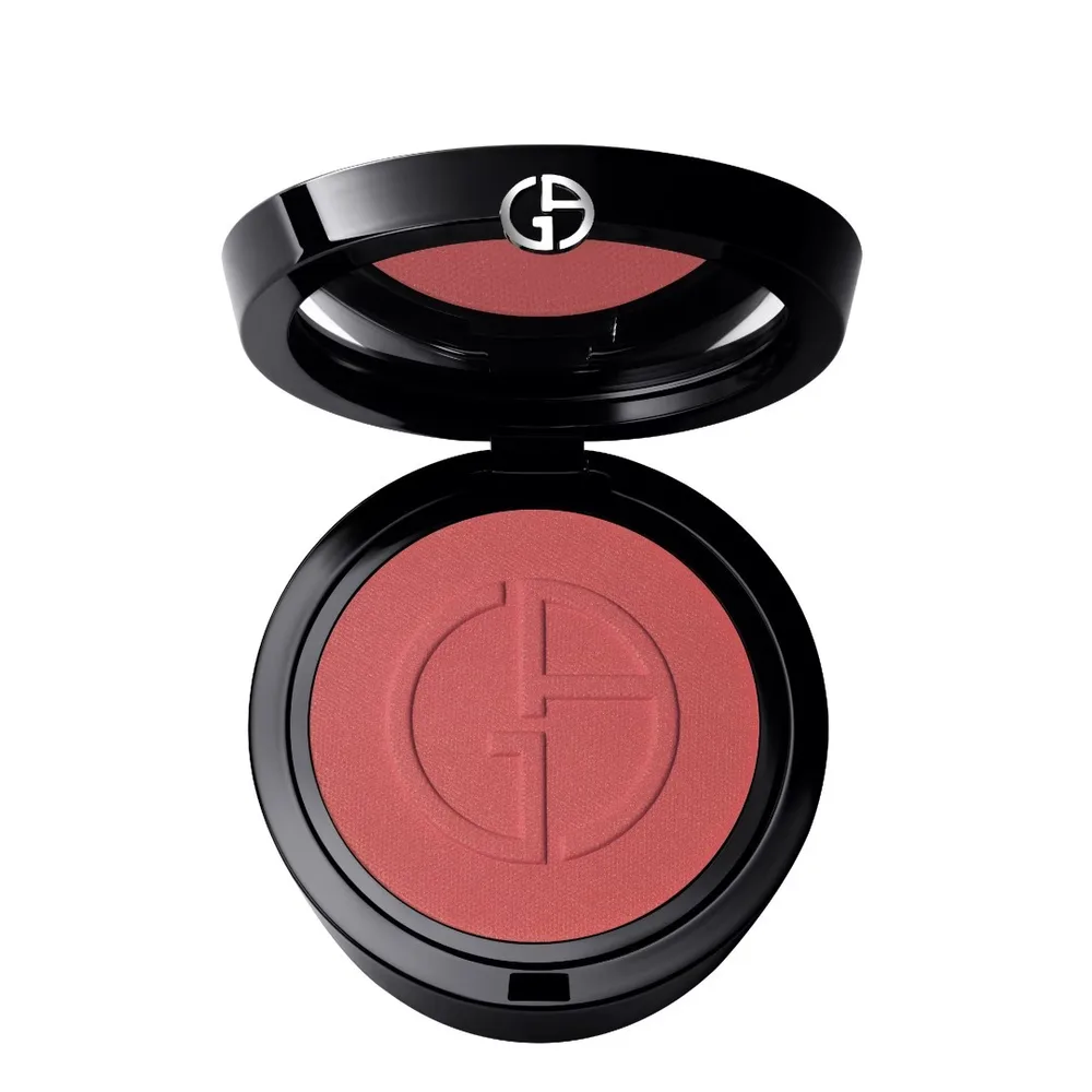 Armani Glow Blush румяна для лица, 10 Carefree, дорожный формат, 4 г, оттенок 61 - ROUGE - Travel Size