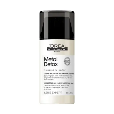 L'Oreal Professionnel Paris Metal Detox High Protection Cream несмываемый крем для волос 100 мл
