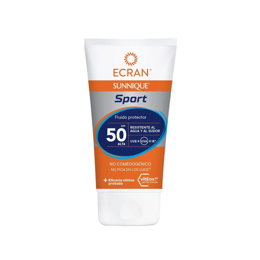 Ecran Sport солнцезащитный флюид для тела SPF 50 40 мл