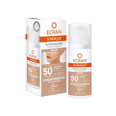 Ecran Color солнцезащитный крем для лица против пигментации F50+, 50 мл