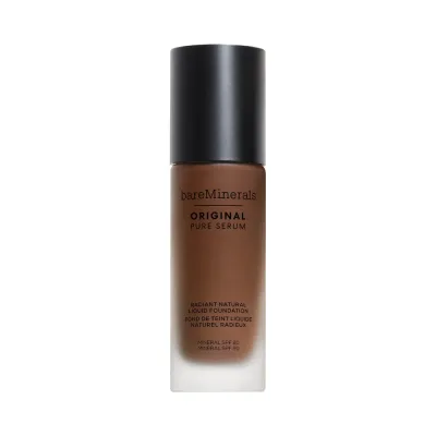 bareMinerals Strength and Length Brow Gel ухаживающий гель для бровей с пептидами и экстрактом клевера, 30 мл, оттенок DEEP NEUTRAL 6