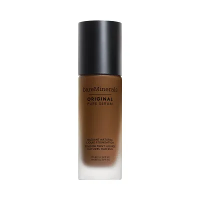 bareMinerals Strength and Length Brow Gel ухаживающий гель для бровей с пептидами и экстрактом клевера, 30 мл, оттенок DEEP WARM 6