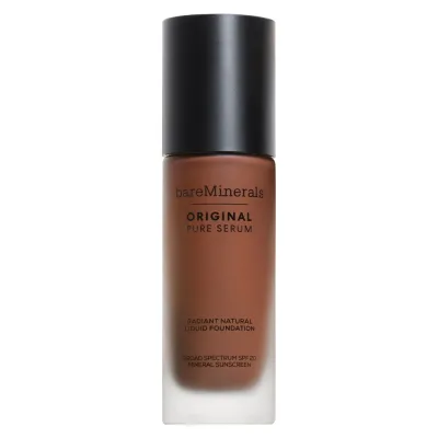 bareMinerals Strength and Length Brow Gel ухаживающий гель для бровей с пептидами и экстрактом клевера, 30 мл, оттенок Deep Cool 6