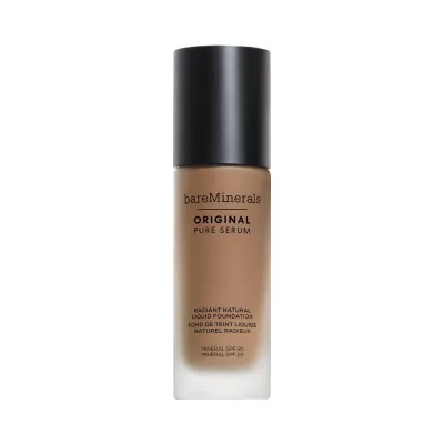 bareMinerals Strength and Length Brow Gel ухаживающий гель для бровей с пептидами и экстрактом клевера, 30 мл, оттенок MEDIUM DEEP COOL 4