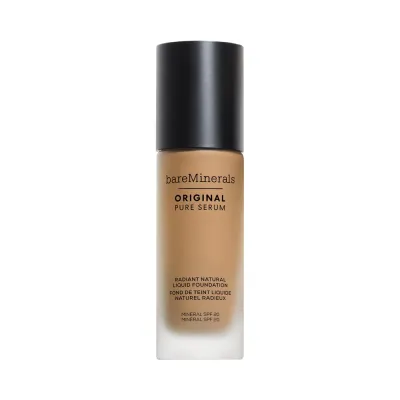 bareMinerals Strength and Length Brow Gel ухаживающий гель для бровей с пептидами и экстрактом клевера, 30 мл, оттенок MEDIUM WARM 3.5
