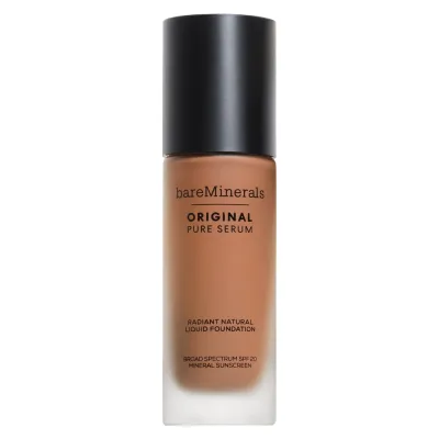 bareMinerals Strength and Length Brow Gel ухаживающий гель для бровей с пептидами и экстрактом клевера, 30 мл, оттенок Medium Deep Cool 4.5