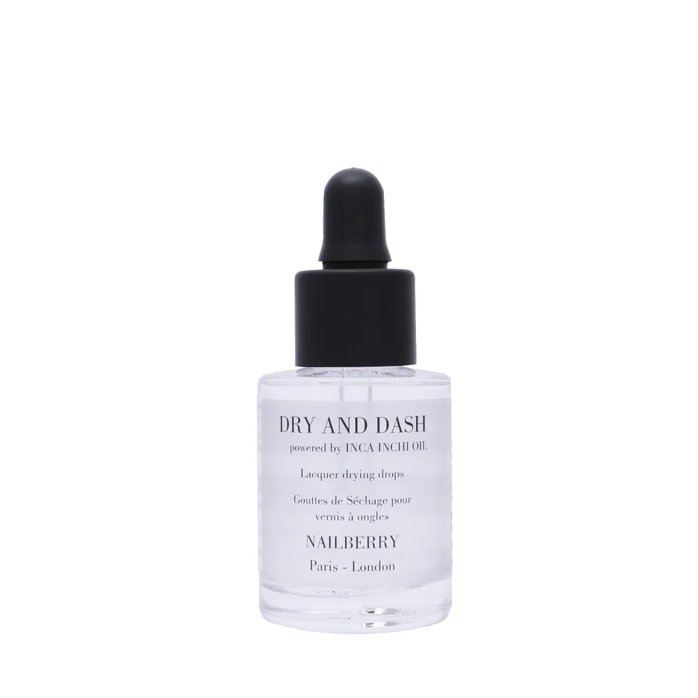 Nailberry Dry and Dash with Inca Inchi Oil капли для быстрого высыхания лака с маслом инка инчи, 11 мл