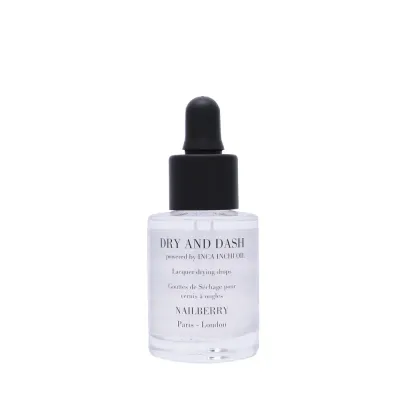 Nailberry Dry and Dash with Inca Inchi Oil капли для быстрого высыхания лака с маслом инка инчи, 11 мл