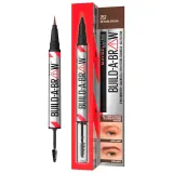 Maybelline Build-A-Brow карандаш для бровей 2 в 1 с фиксирующим гелем, оттенок 257 Medium Brown, 1,65 г — фото 4