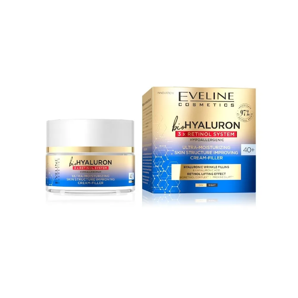 Eveline Cosmetics Крем для лица увлажняющий питательный, для ежедневного ухода, 50 мл