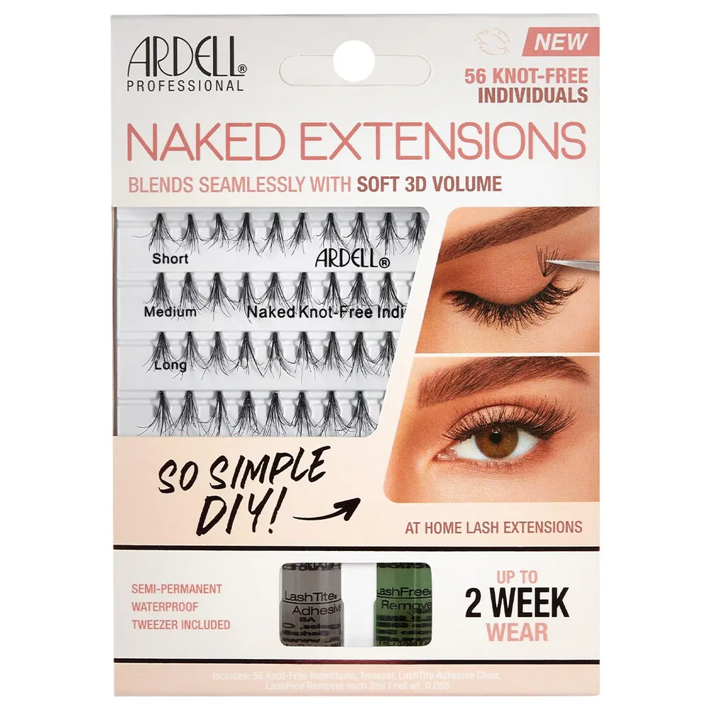 Ardell Extensions Kit набор накладных ресниц с клеем и ремувером, 1 шт