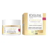 Eveline Cosmetics Contour Correction Крем для лица моделирующий, для возраста 60+, с коллагеном, пептидами и церамидами, дневной и ночной, 50 мл — фото 2