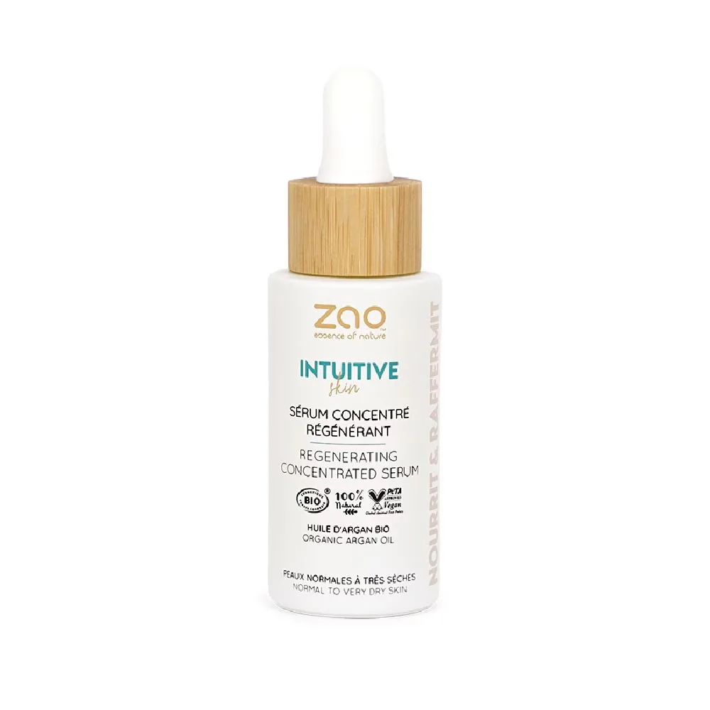 Zao Regenerating Concentrated Serum восстанавливающая концентрированная сыворотка для лица на маслах, 30 мл