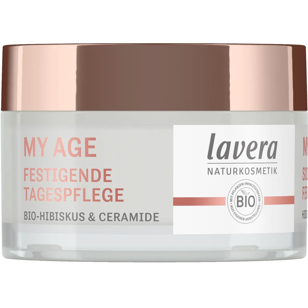 Lavera My Age Крем для лица дневной подтягивающий, с органическим гибискусом и церамидами, 50 мл