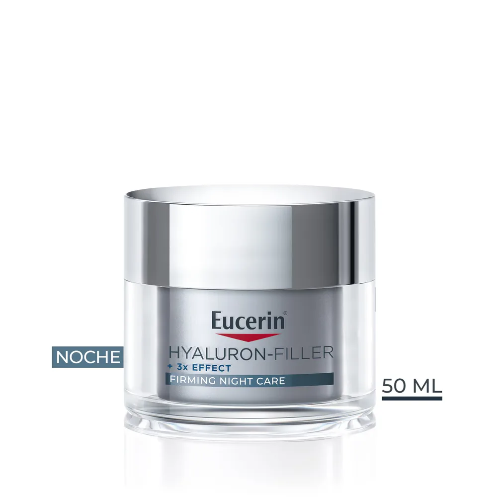 Eucerin Hyaluron-Filler ночной крем для лица против морщин, 50 мл