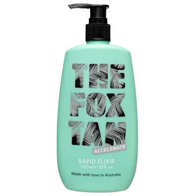 The Fox Tan Rapid Лосьон-активатор загара для лица и тела, с маслами миндаля и жожоба, 300 мл