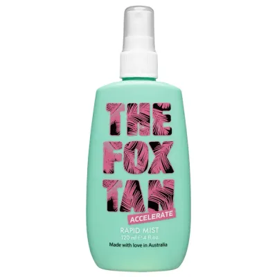 The Fox Tan Rapid Спрей-активатор загара для лица и тела, с маслом миндаля, 120 мл