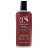 American Crew 3-in-1 Tea Tree шампунь кондиционер и гель для душа 100 мл — фото 1