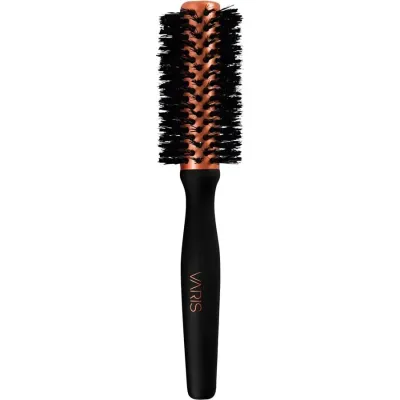 VARIS Boar Brush S круглая щётка для укладки с натуральной щетиной, диаметр 25 мм, 1 шт