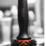 VARIS Boar Brush S круглая щётка для укладки с натуральной щетиной, диаметр 25 мм, 1 шт — фото 2
