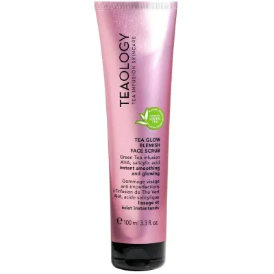 Teaology Tea Glow Blemish Скраб-пилинг для лица отшелушивающий, для кожи с несовершенствами, 100 мл