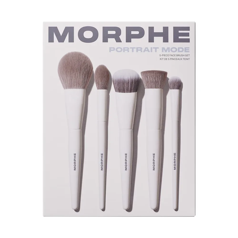 Morphe Portrait Mode 5-Piece Face Brush Set набор из 5 кистей для макияжа лица, 1 шт