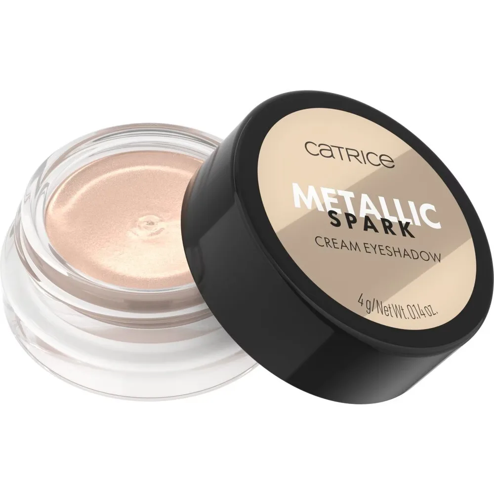 Catrice Metallic Spark Cream кремовые тени для век, оттенок 010 Champagne Chic, 4 г